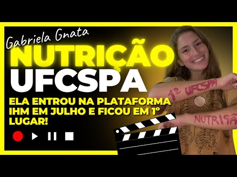 Depoimento em vídeo de aluno IHM