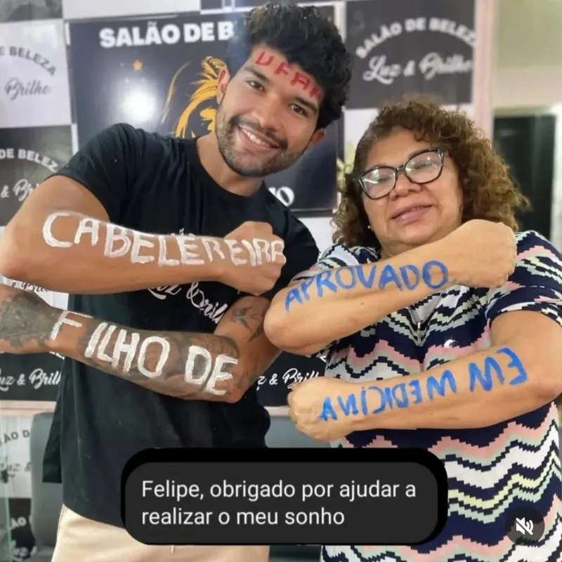 William Nascimento, aprovado em Medicina UFAM